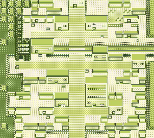 Map guide for the current location