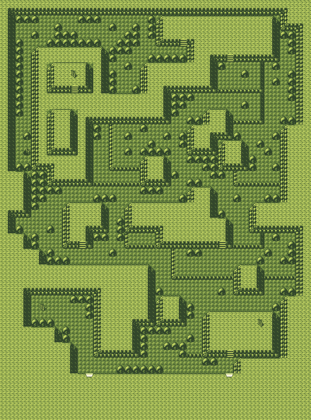 Map guide for the current location