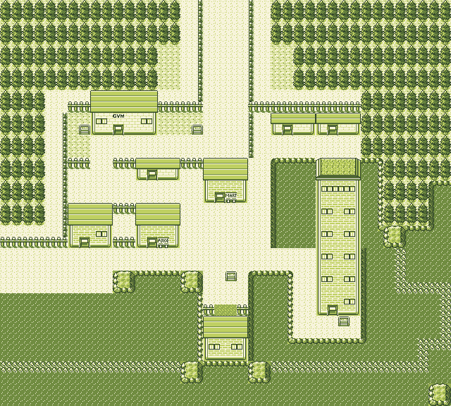 Map guide for the current location