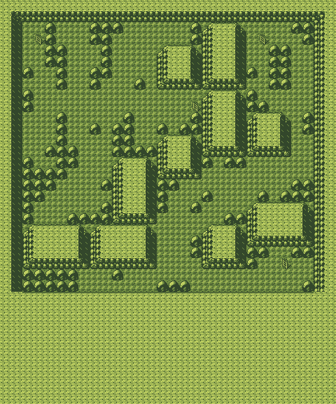 Map guide for the current location