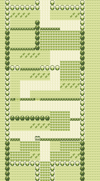 Map guide for the current location