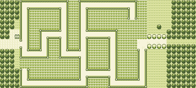 Map guide for the current location