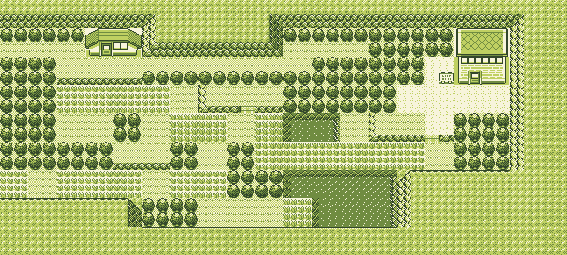 Map guide for the current location