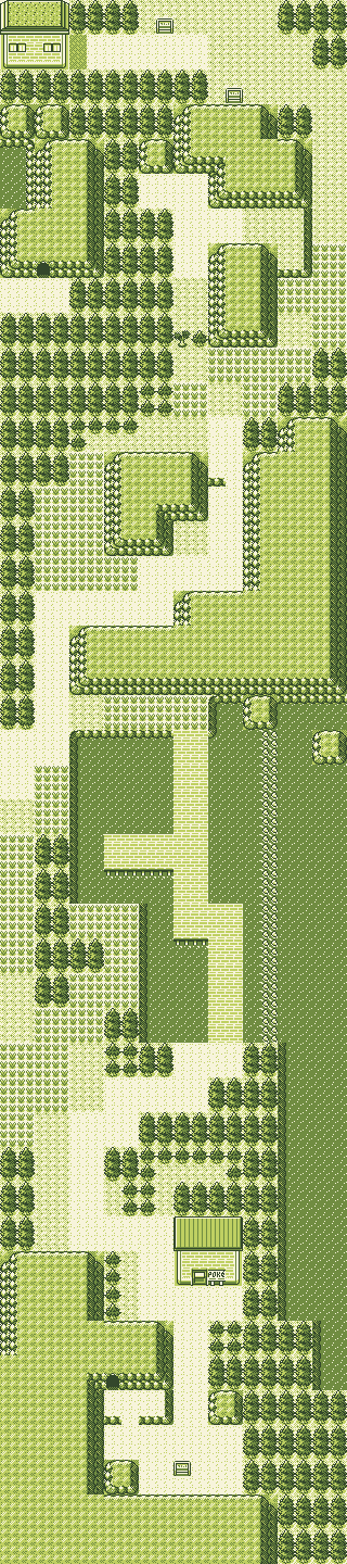 Map guide for the current location