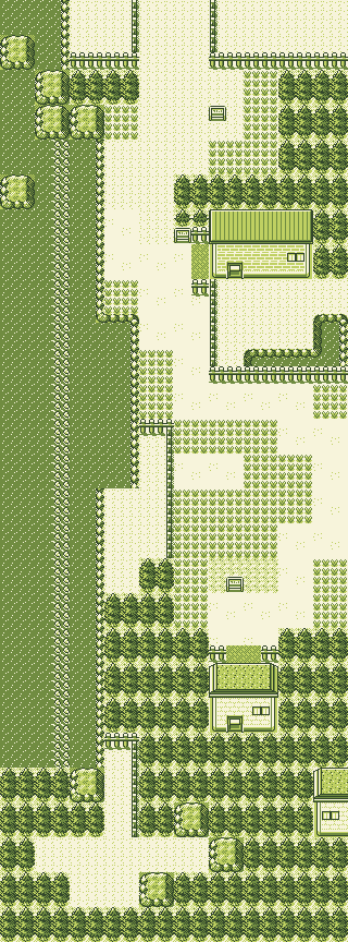 Map guide for the current location