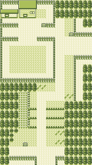 Map guide for the current location