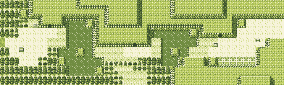 Map guide for the current location