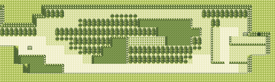 Map guide for the current location