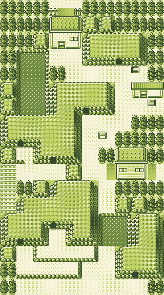 Map guide for the current location