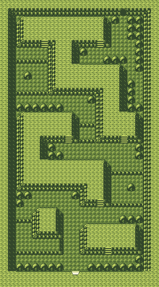 Map guide for the current location