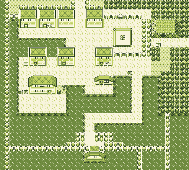 Map guide for the current location