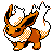 Shiny FLAREON sprite