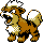 Shiny GROWLITHE sprite