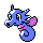 Shiny HORSEA sprite