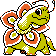 Shiny MEGANIUM sprite