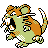 Shiny RATICATE sprite