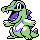 Shiny Totodile sprite