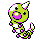 Shiny WEEDLE sprite
