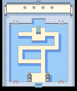 Map guide for the current location