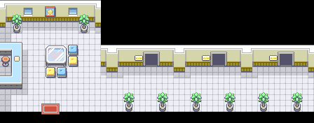Cinnabar Island Pokemon Lab Entrance map