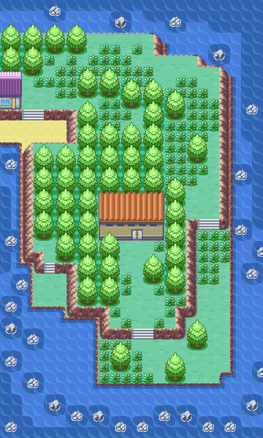 Map guide for the current location