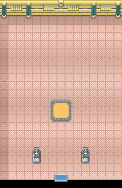 Map guide for the current location