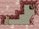 Mt. Ember Ruby Path B2F Stairs map