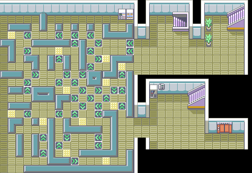 Map guide for the current location