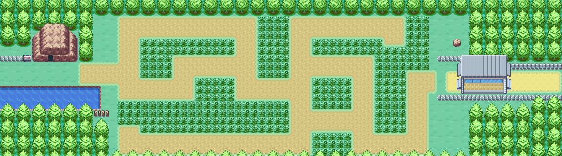 Map guide for the current location