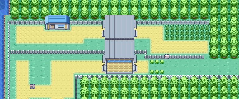 Map guide for the current location