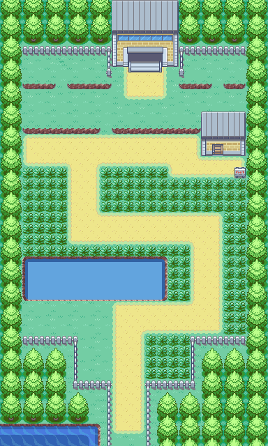 Map guide for the current location