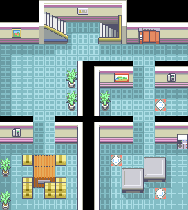 Silph Co 10F map