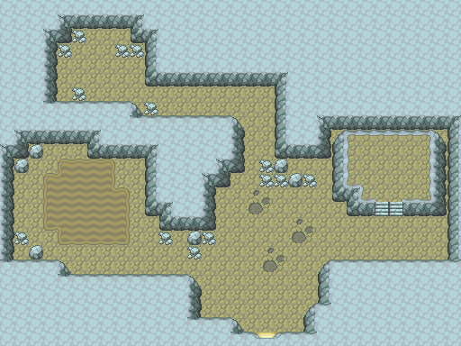 Six Island Altering Cave map