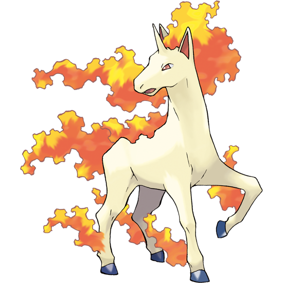 Rapidash artwork