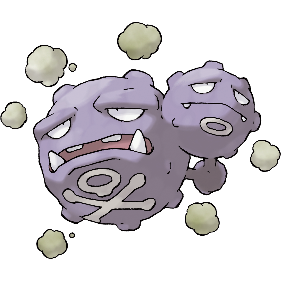 Weezing artwork