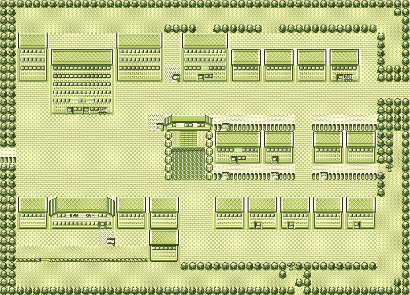 Map guide for the current location