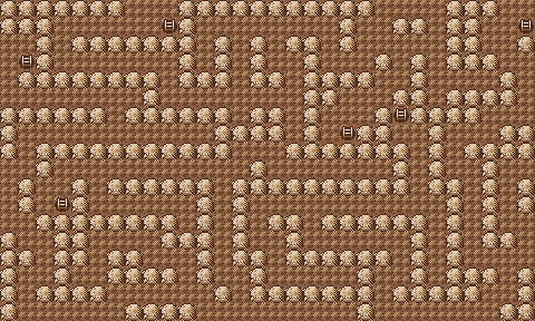 Map guide for the current location