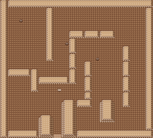 Map guide for the current location