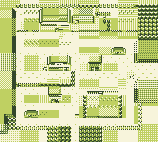 Map guide for the current location