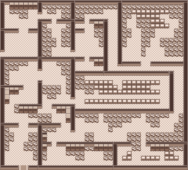 Map guide for the current location