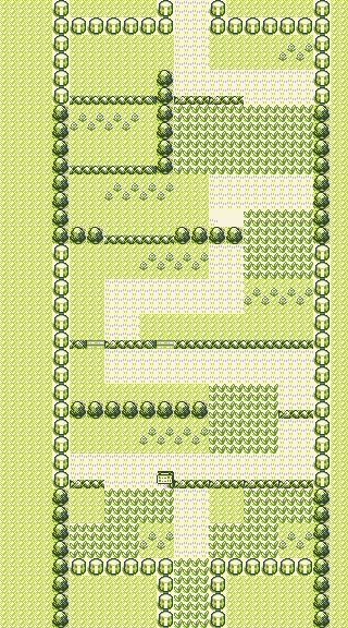 Map guide for the current location