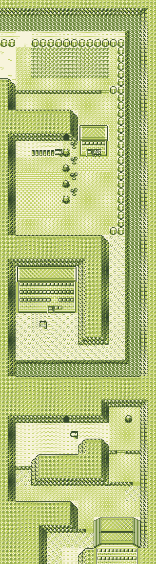 Map guide for the current location