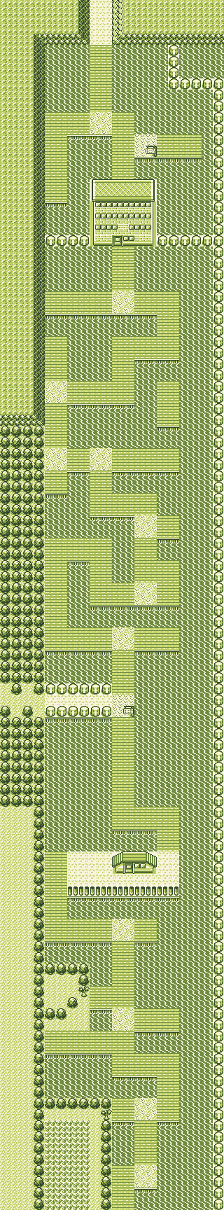 Map guide for the current location