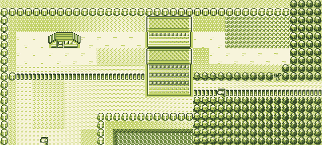 Map guide for the current location