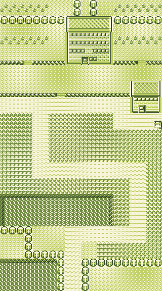 Map guide for the current location