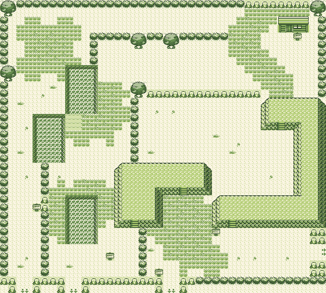 Map guide for the current location