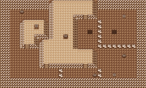 Map guide for the current location