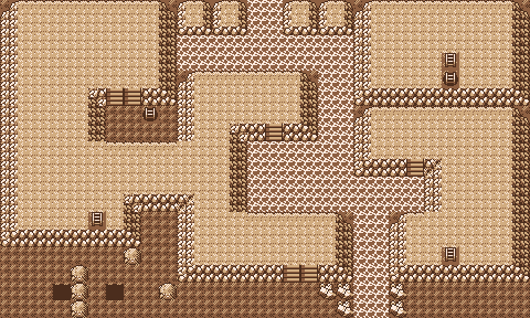 Map guide for the current location