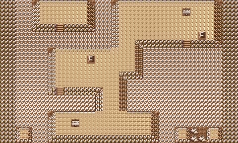 Map guide for the current location