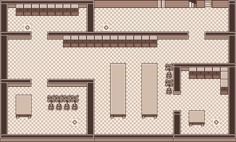 Map guide for the current location